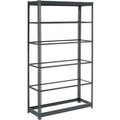 Global Equipment Heavy Duty Shelving 48"W x 12"D x 84"H With 6 Shelves - No Deck - Gray 716990